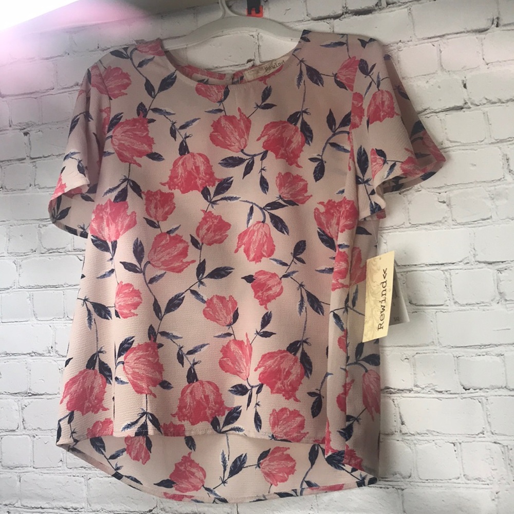 Rewind Flower Blouse!